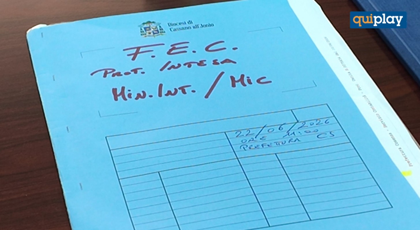 Cosenza, firmato in Prefettura il protocollo per la tutela del Fondo Edifici di Culto (FEC)