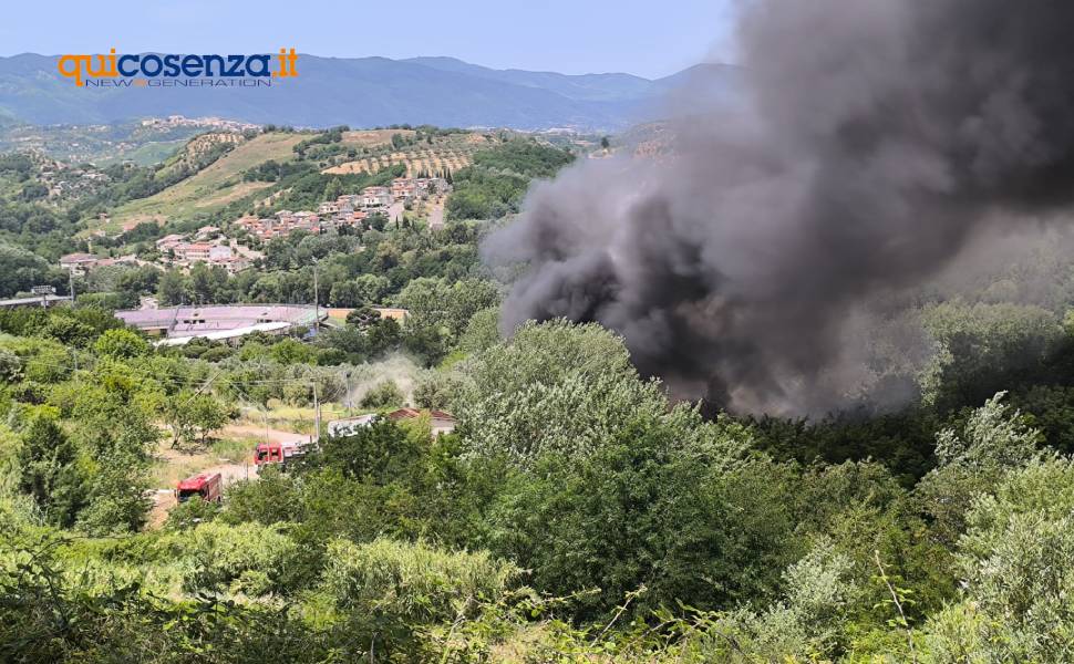 Mattinata di fuoco a Cosenza: dopo l'autostazione, incendio anche su Via Fratelli Cervi - VIDEO 53 incendio cosenza via fratelli cervi 02