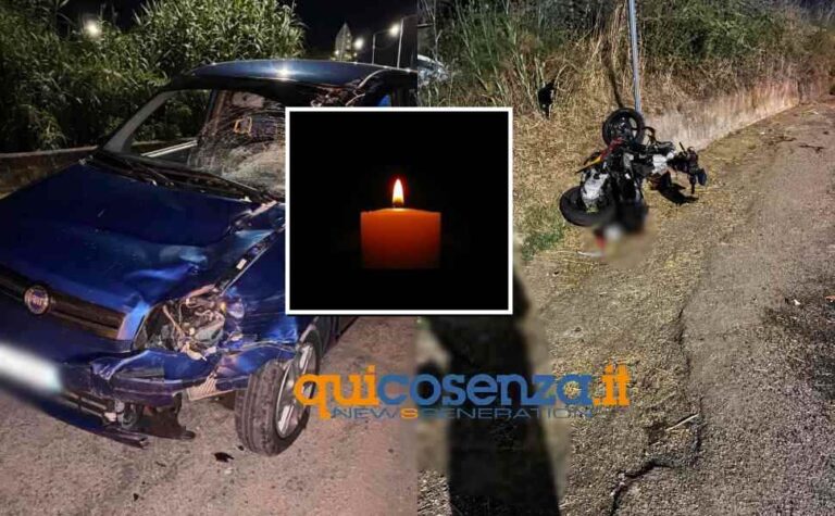 Tragedia A Bisignano Schianto Devastante Non Ce L ha Fatta Il 17enne 