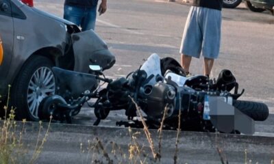 incidente moto - La Marcia