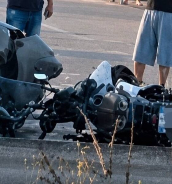incidente moto - La Marcia