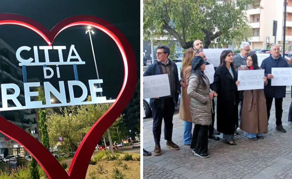 Rende, 12 mesi di opposizione: il bilancio di Trombino tra viabilità, ospedale e fondi per la città 52 protesta via kennedy viabilità rende trombino