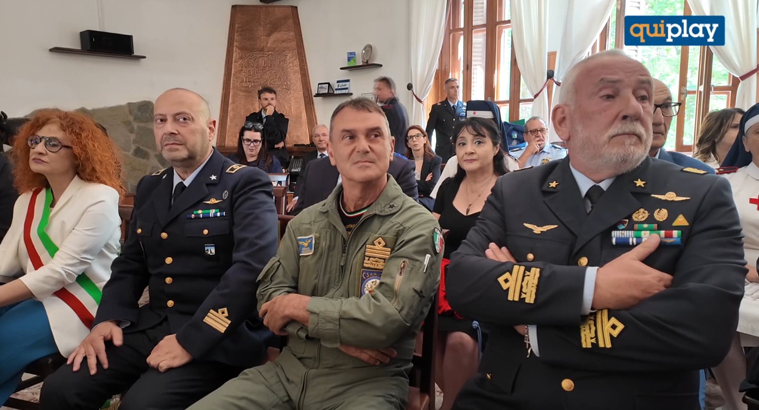 Celico: il Distaccamento Aeronautico di Montescuro intitolato al Maggiore Mario Martire