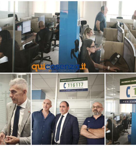 numero europeo 116117 Calabria