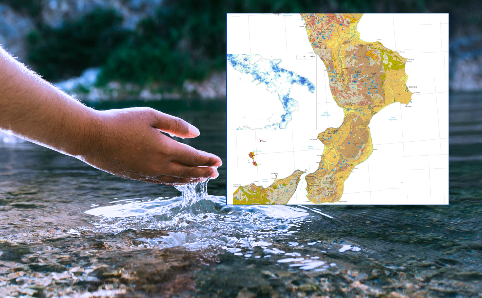 Dal Pollino alla Sila uno straordinario patrimonio di oltre 115 sorgenti d'acqua. L’oro blu delle Calabria è sotto i nostri piedi 213 Sorgenti d'acqua Calabria