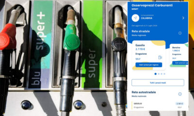 App Mimit "Osservaprezzi Carburanti" Calabria