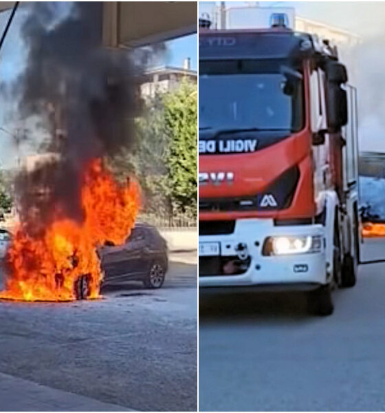 Auto divorata dalle fiamme Montalto uffugo