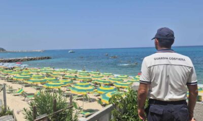 Blitz Guardia Costiera - spiaggia libera costa degli Dei
