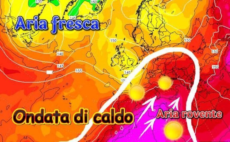 Bolla rovente dal Sahara, torna l’incubo del caldo africano. Sarà intenso e durerà fino al 9/10 di agosto 52 Masse d'aria roventi bolla sahariana