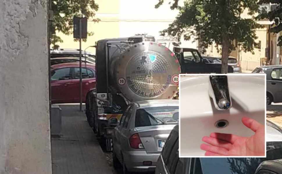 Cosenza senzacqua via giannuzzi
