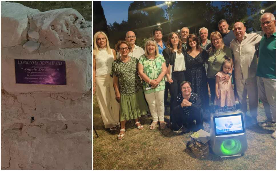 Cosenza, panchine e pietre bianche contro la violenza. Al Parco Nicholas Green nasce lo spazio "La Donna è Vita" 51 Cosenza_La Donna è Vita