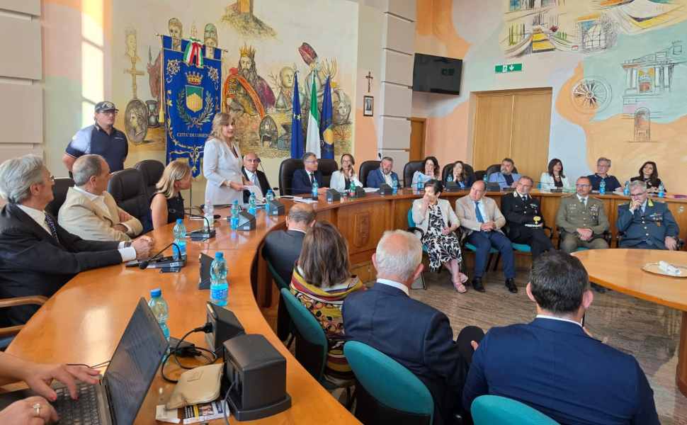 Cosenza, conferita la cittadinanza onoraria al Prefetto Vittoria Ciaramella 53 Cosenza cittadinanza onoraria Vittoria Ciaramella 3