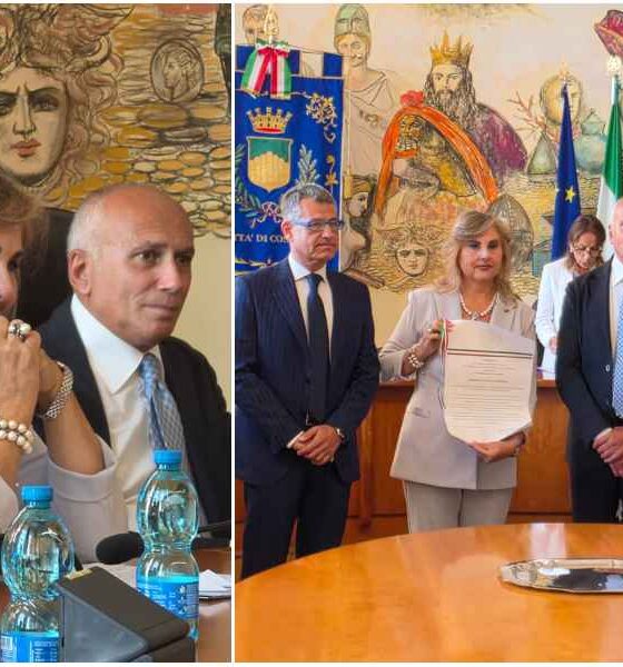 Cosenza_cittadinanza onoraria_Vittoria Ciaramella