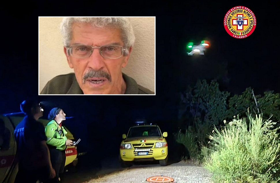 Scomparso in Sila, ancora nessuna traccia del 75enne Francesco Greco. Ricerche senza sosta, anche con i droni 184 Francesco greco Scomparso in Sila