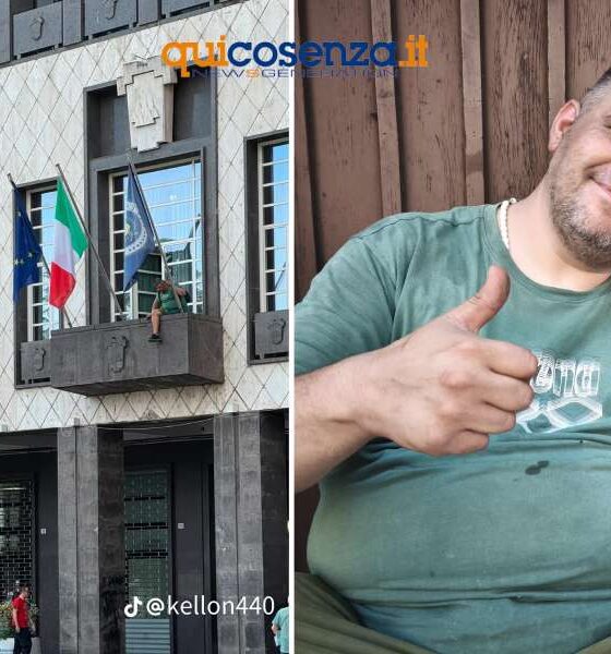 Francesco protesta comune cosenza 02