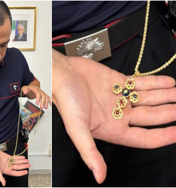 Furto collana d'oro statua Madonna Lungro
