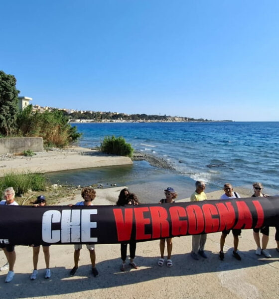 Goletta verde che vergogna