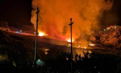 Incendi - rogo a cetraro esposti