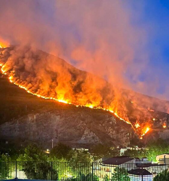 Incendio Monte Vingiolo Praia a Mare 01