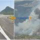 Vasto incendio sul Pollino a ridosso dell'autostrada A2: riaperto il tratto tra Sibari e Morano 52 incendio_A2