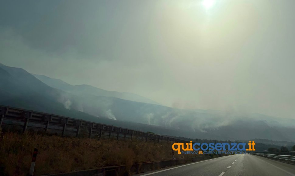 Il Pollino continua a bruciare, le fiamme del devastante incendio tra Castrovillari e Frascineto salgono verso le montagne - VIDEO 53 Incendio Pollino castrovillari frascineto 1