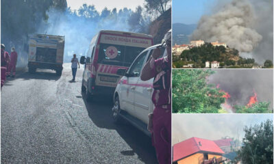 Incendio a Rende
