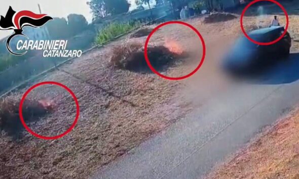 Incendio montauro video denunciato 49enne 02