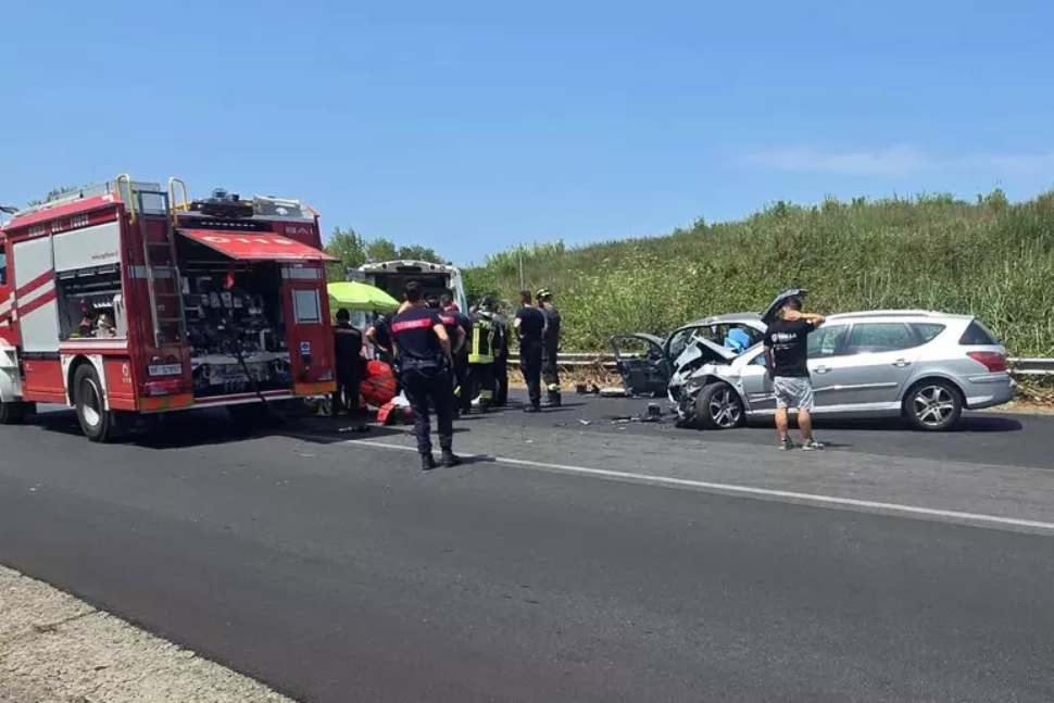 Incidente SP 17 bambino