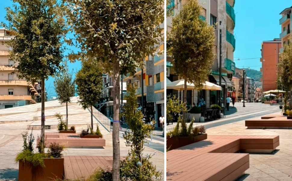 Isole Harris a Cosenza, la proposta per trasformare Corso Mazzini con 10°C in meno 51 Isole Harris cosenza corso mazzini piazza bilotti