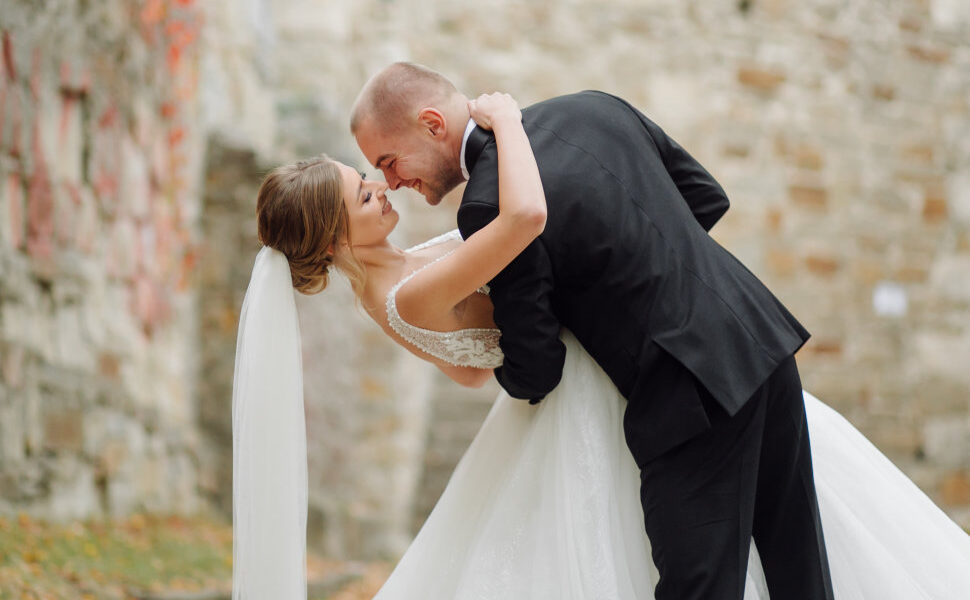Matrimonio sposa e sposo