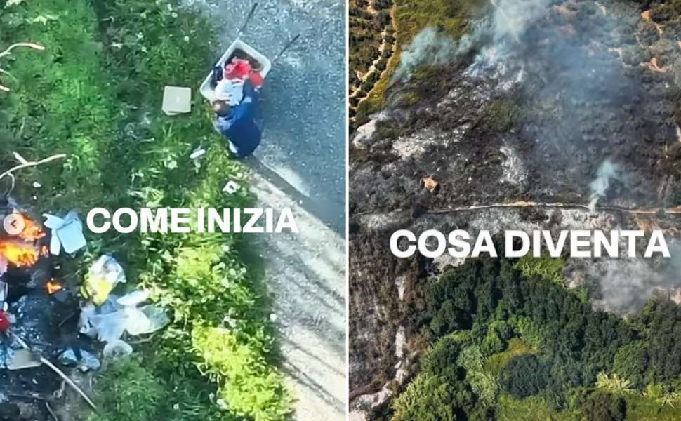 Occhiuto instagram video incendiari 01