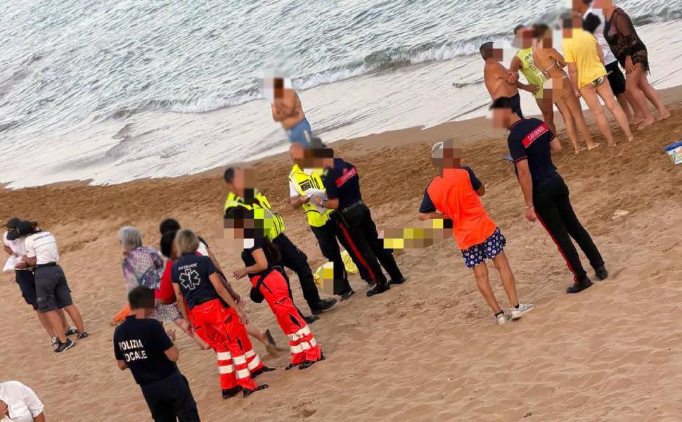 Pensionato malore mare San Giovanni in fiore decesso 01