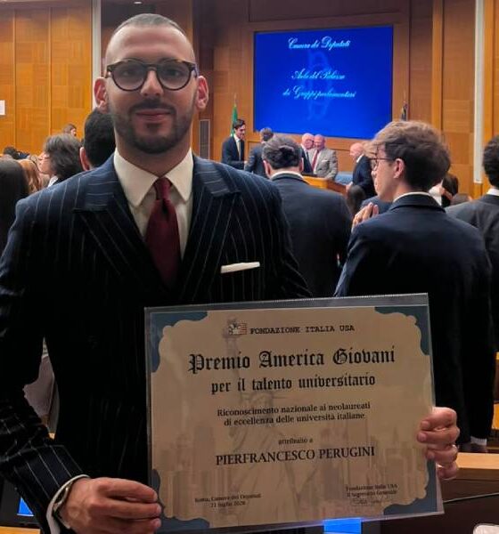 Pierfrancesco Perugini premio america giovani 02