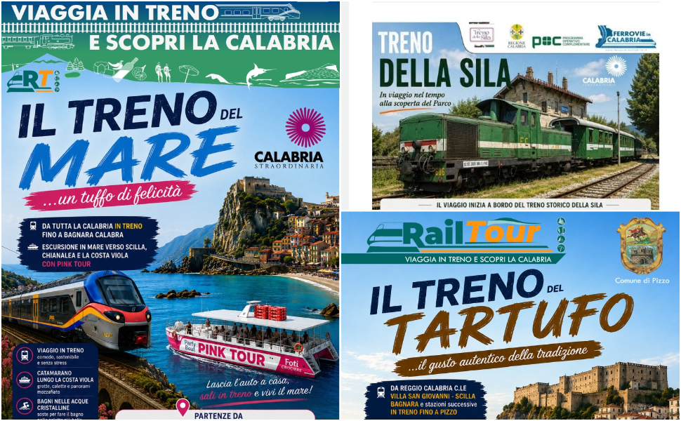 RailTour itinerari turistici treno