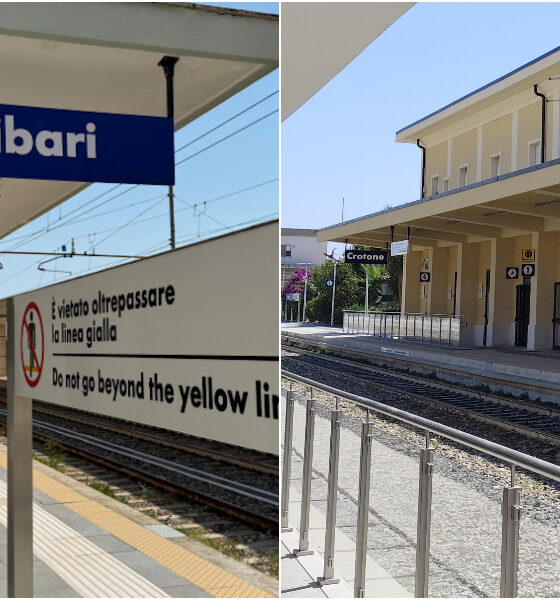 Stazioni ferroviarie sibari e crotone