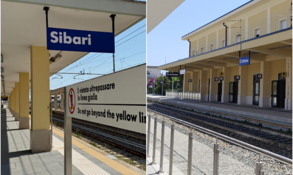 Stazioni ferroviarie sibari e crotone