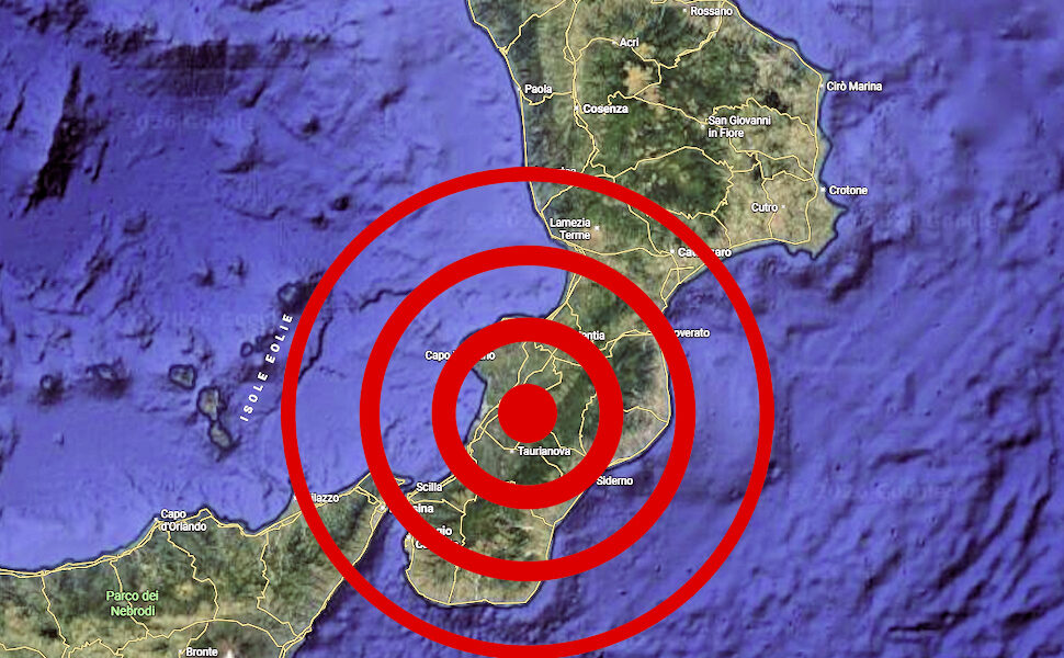 Scosse di terremoto Calabria
