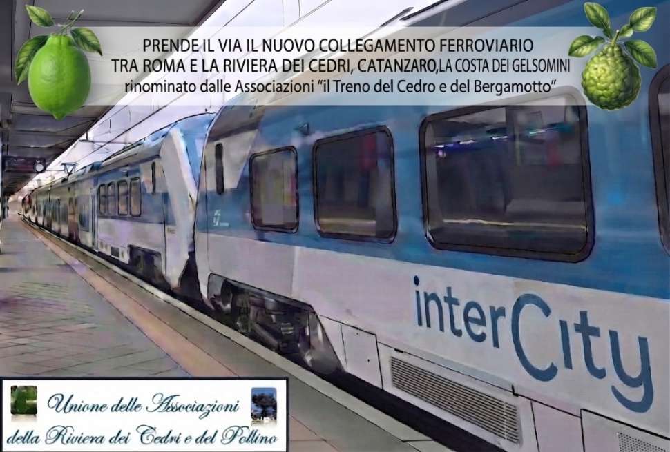 Unione delle Associazioni della Riviera dei Cedri e del Pollino - treno cedro bergamotto 02