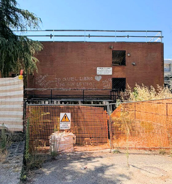 Viale dei giardini Rende ex centro sociale degrado