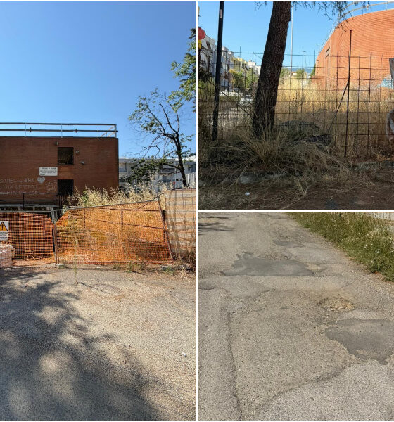 Viale dei giardini ex centro sociale