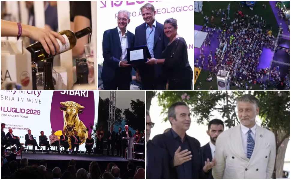 Taglio del nastro a Sibari per il Vinitaly and the City. Occhiuto: «In Calabria più bravi che in Veneto» 93 Vinitaly and the City