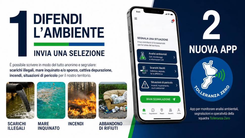 CalabriAmbiente: arriva l’app per segnalare incendi e reati ambientali. Come funziona 52 calabriambiente app 03