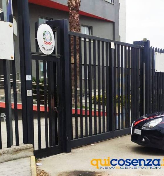 carabinieri-Rende bimbo autistico