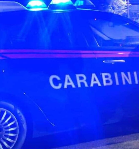carabinieri minacce convivente
