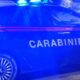 Prende a pugni il finestrino dell'auto della convivente e la minaccia di morte, arrestato 54 carabinieri minacce convivente