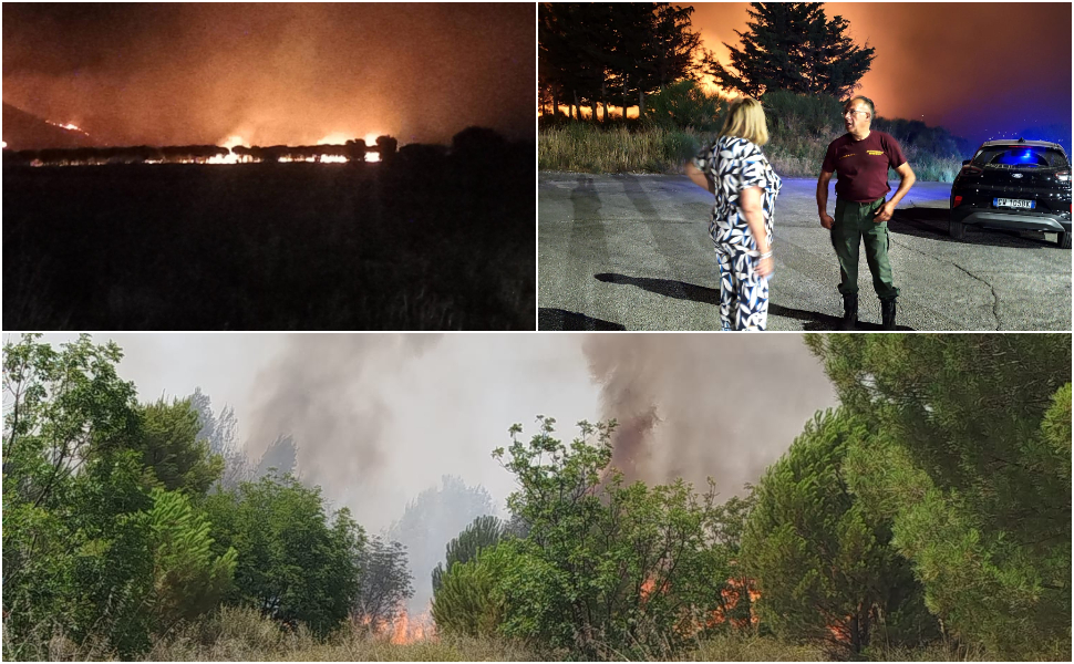 Castrovillari assediata dalle fiamme, il fuoco non dà tregua. De Gaio attiva il Coc 92 castrovillari-fiamme-fuoco-incendio
