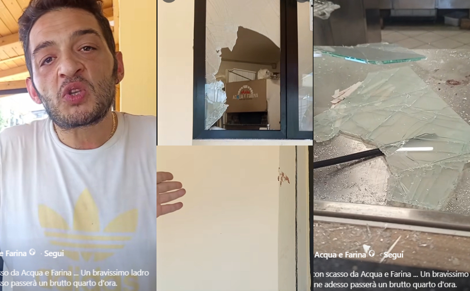 Castrolibero, ruba e devasta una pizzeria. lo sfogo del titolare: «Tutto questo casino per soli 100 euro» 79 castrovillari-furto-pizzeria-acqua-e-farina