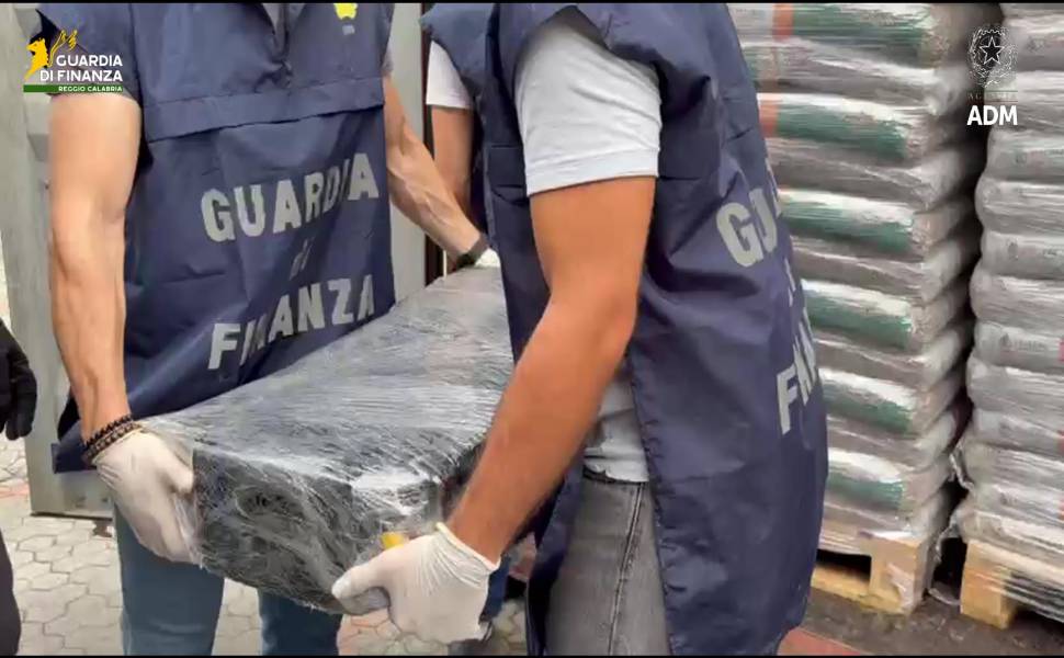 cocaina porto gioia tauro pellet 01