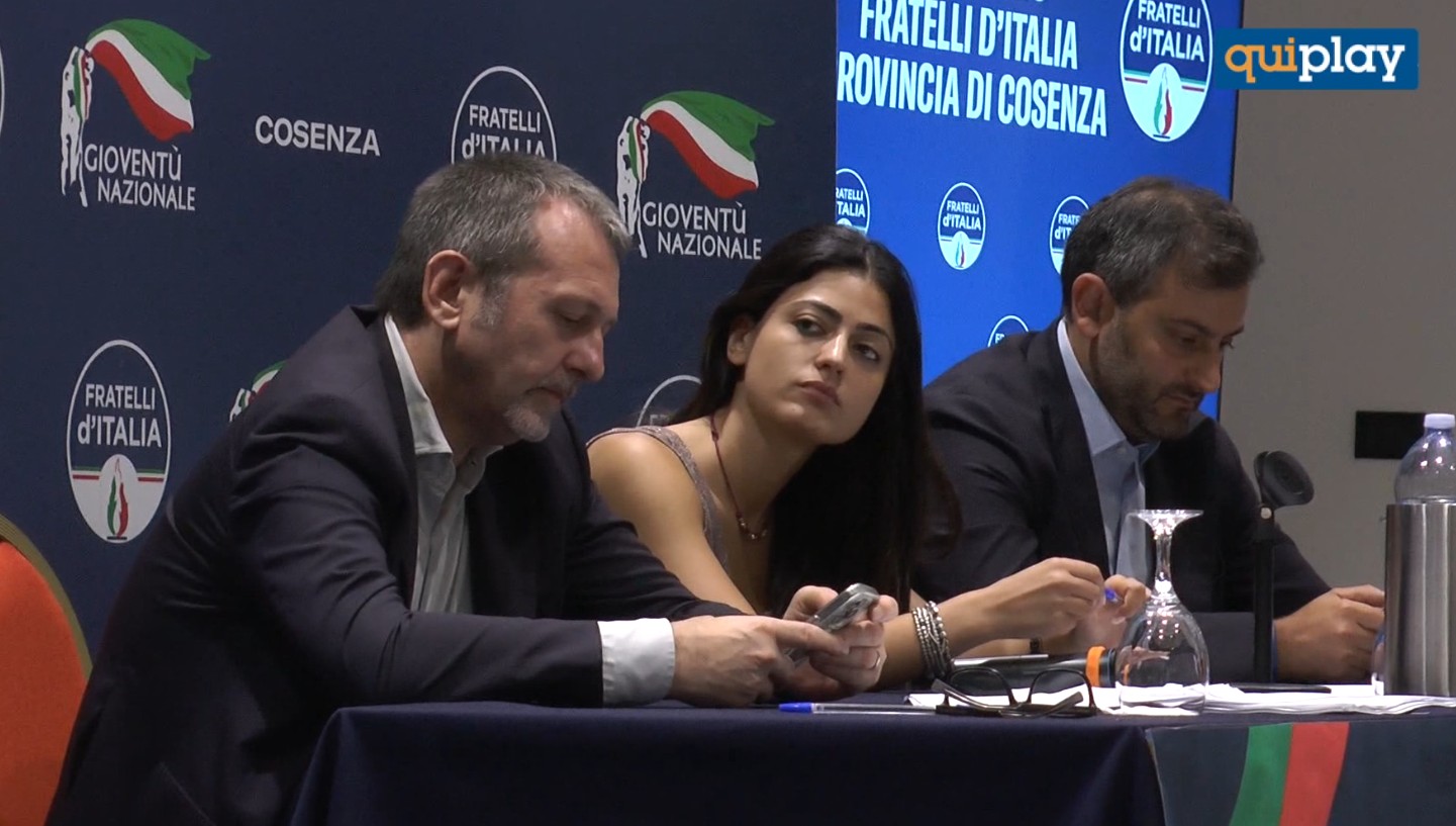 Nicola Caruso è il nuovo presidente provinciale di Fratelli d'Italia a Cosenza 51 Nicola Caruso è il nuovo presidente provinciale di Fratelli d'Italia a Cosenza