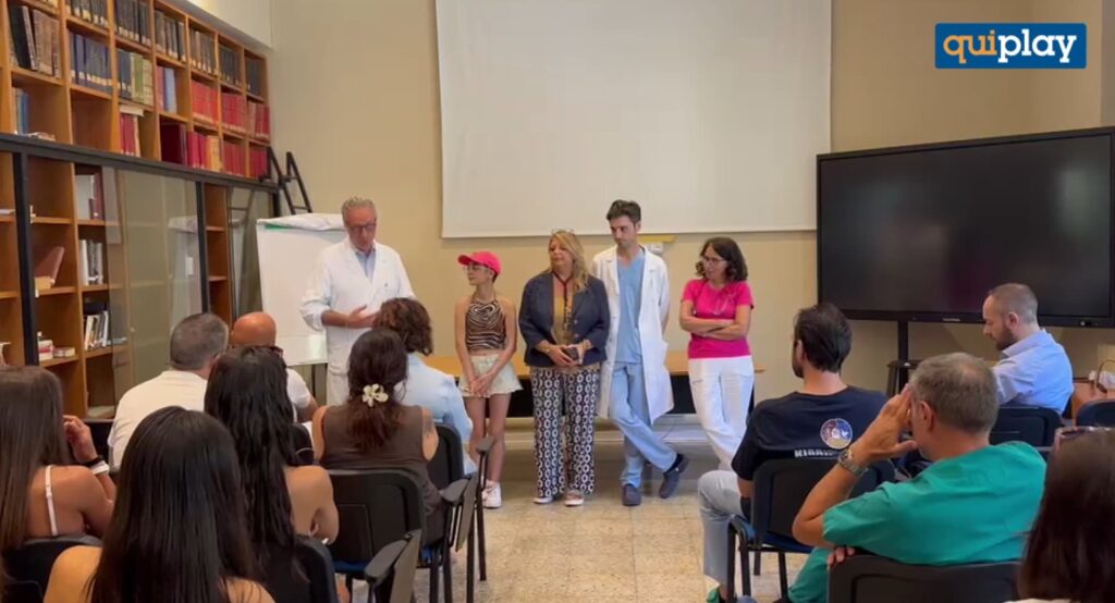 Cosenza: Francesca torna in ospedale per ringraziare i medici che le hanno salvato la vita